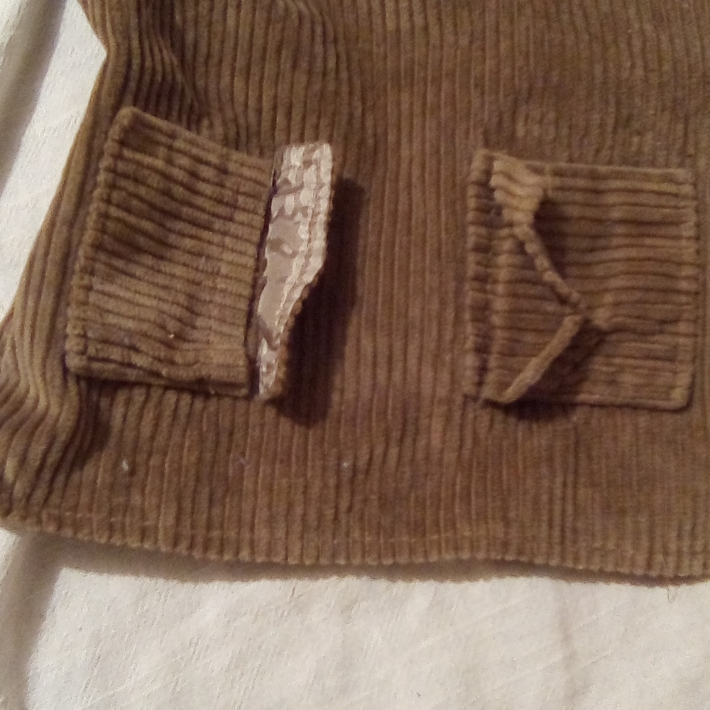 Dog small to medium brown outfit